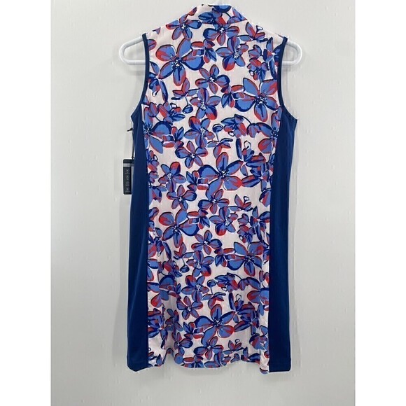 Tail Activewear Sleeveless Dayanara 35 Orchid Grove Floral Mini Dress Size Small - Picture 2 of 12